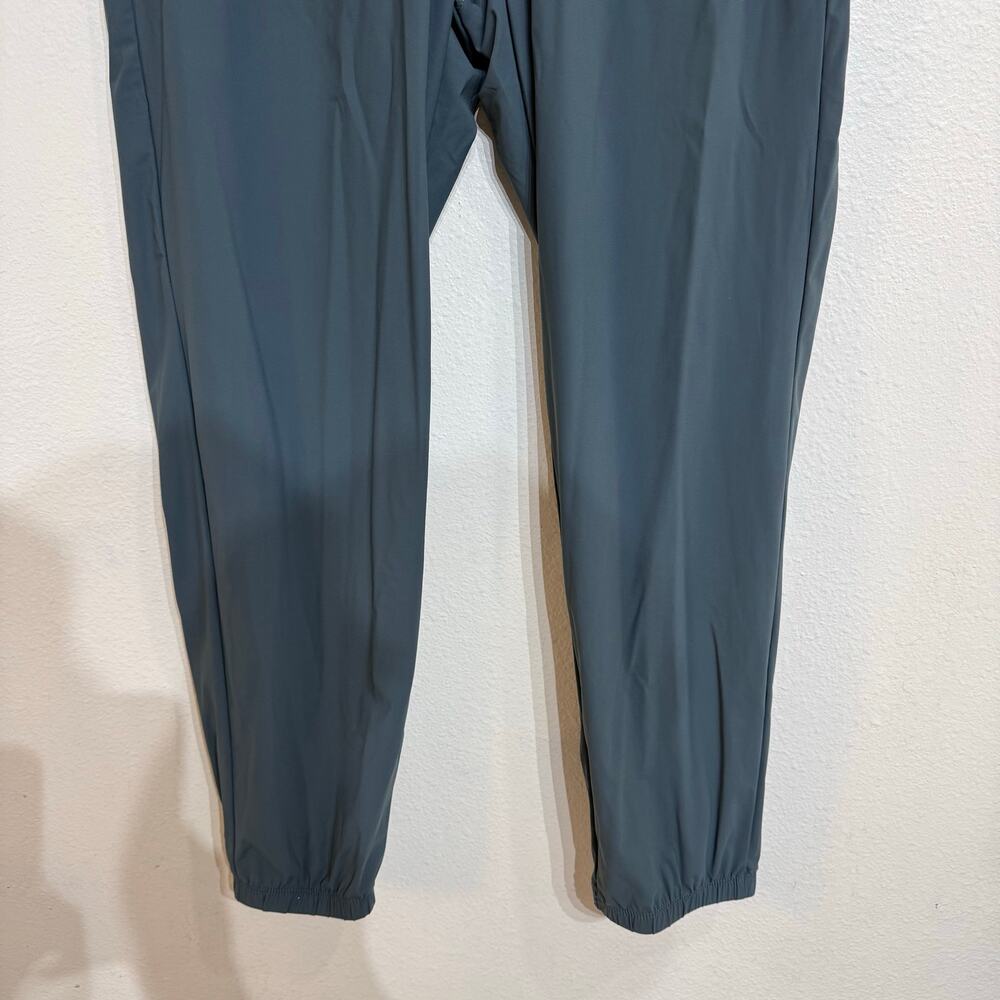 Apana Teal Blue Lightweight Jogger Pants Drawstring Athleisure Sz M - Picture 5 of 11